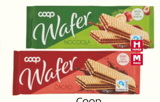 Coop vafel 175 g