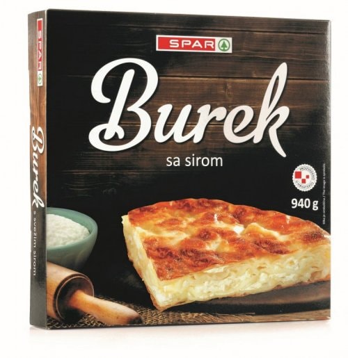 Burek sa svježim sirom spar 940 g