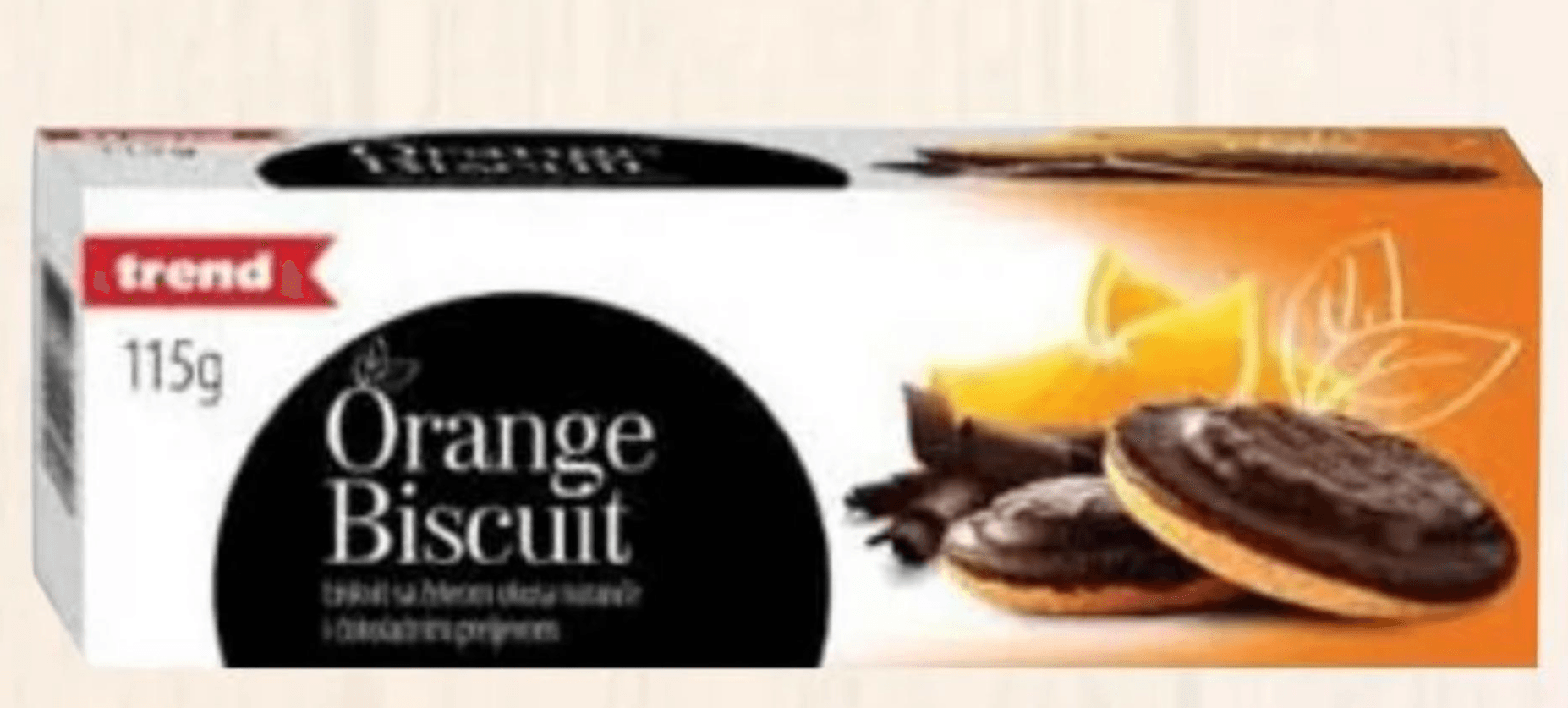 Orange biscuit 115g