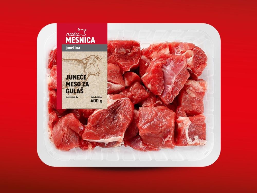 Juneće meso za gulaš 400 g