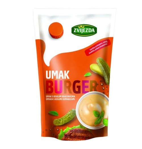 Umak cezar, burger 270 g