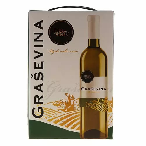Vino graševina terra vinea 3l