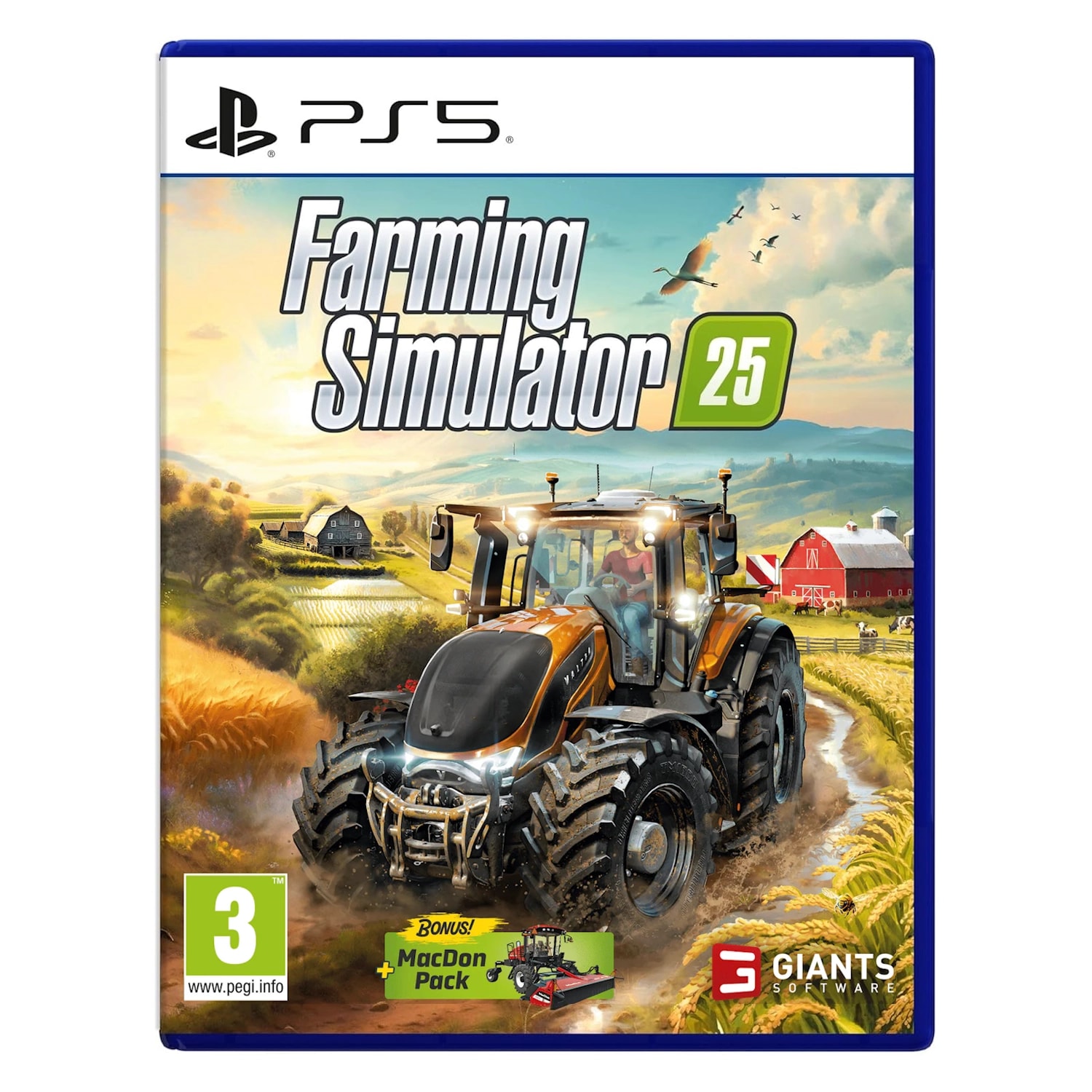 Igra farming simulator 25 ps5