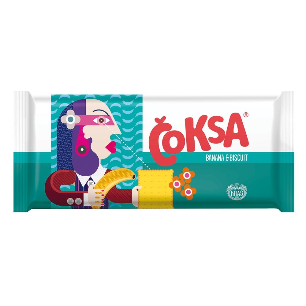 Čokolada čoksa od 67 g do 68 g