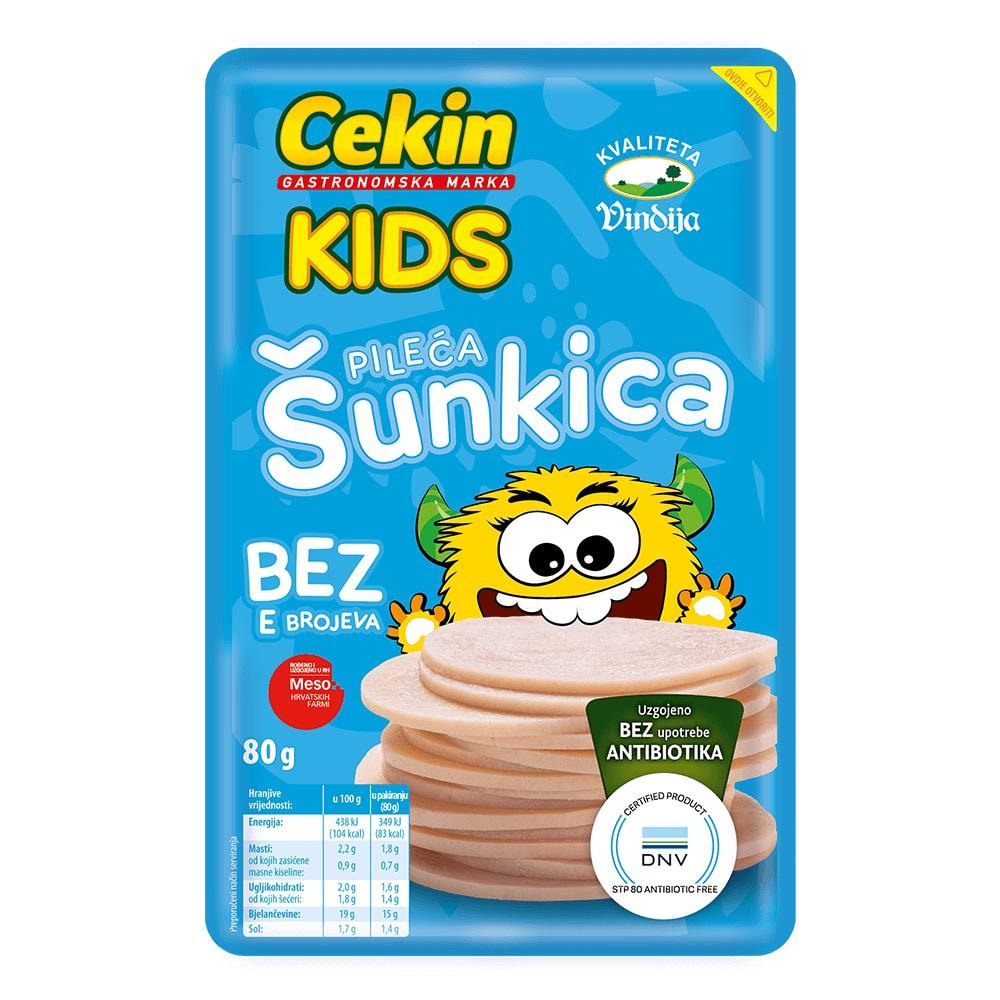 Cekin kids pileća šunkica 80 g Cekin