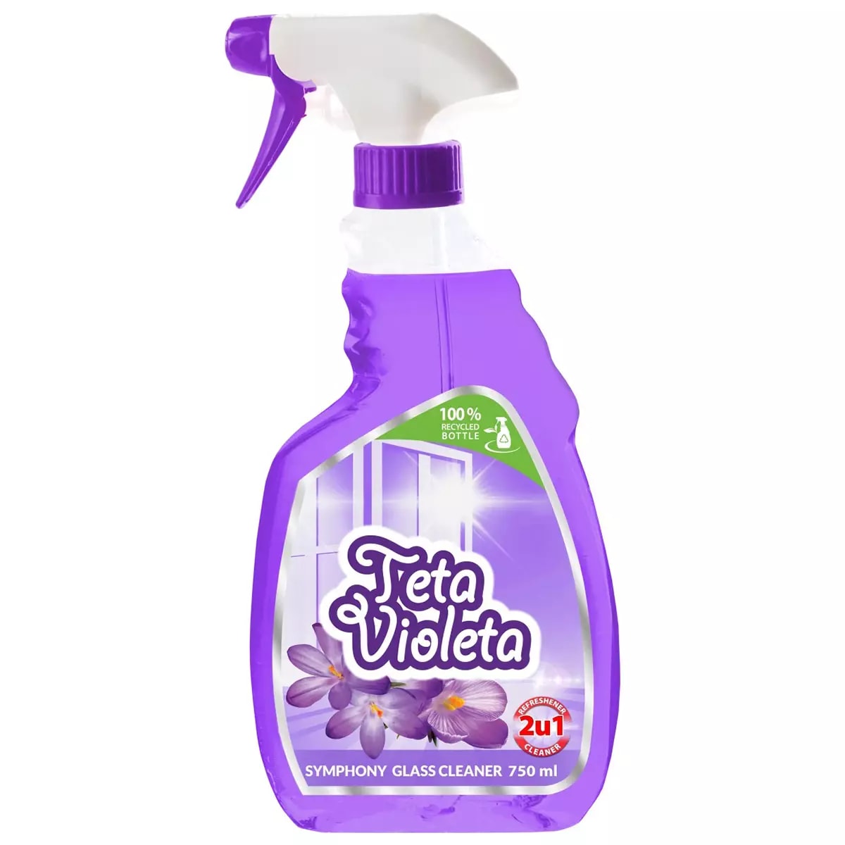 Violeta sredstvo za čišćenje stakla 750 ml