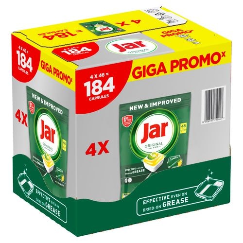 Kapsule za strojno pranje posuđa 184 kom