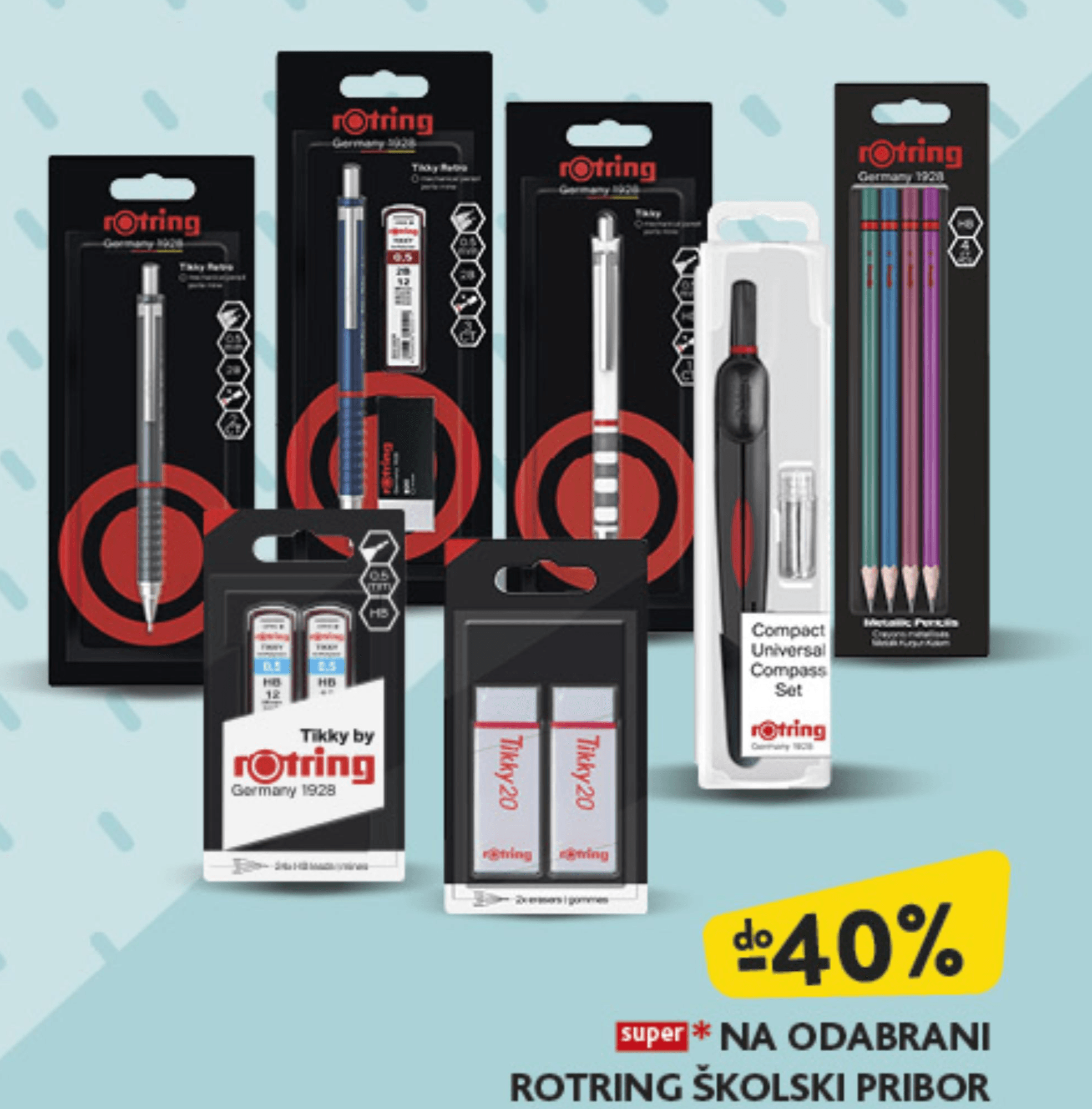 Graphite pencil set