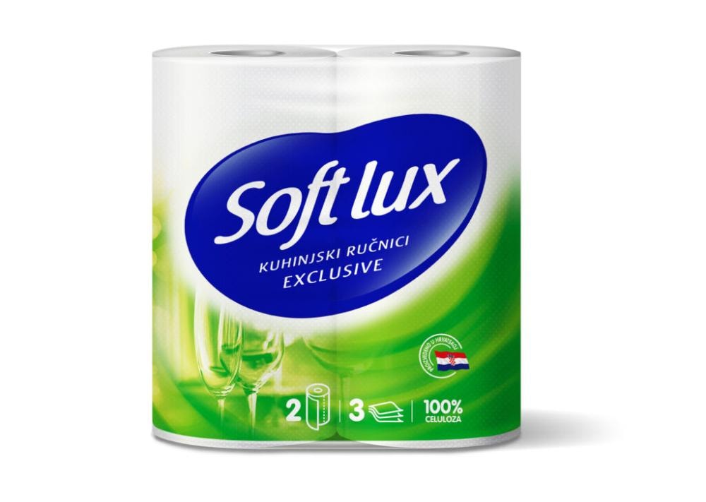 Soft lux kuhinjski ručnici 2 role