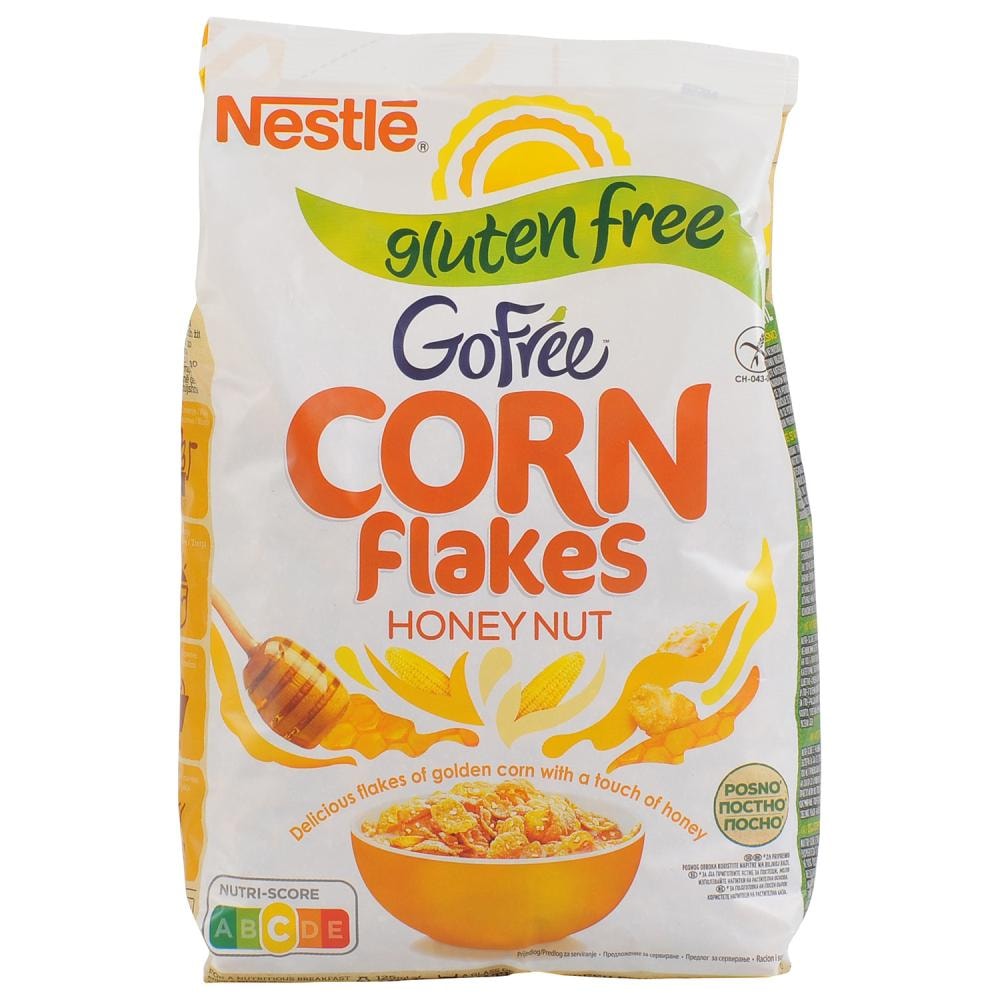 Corn flakes honey nut 450 g