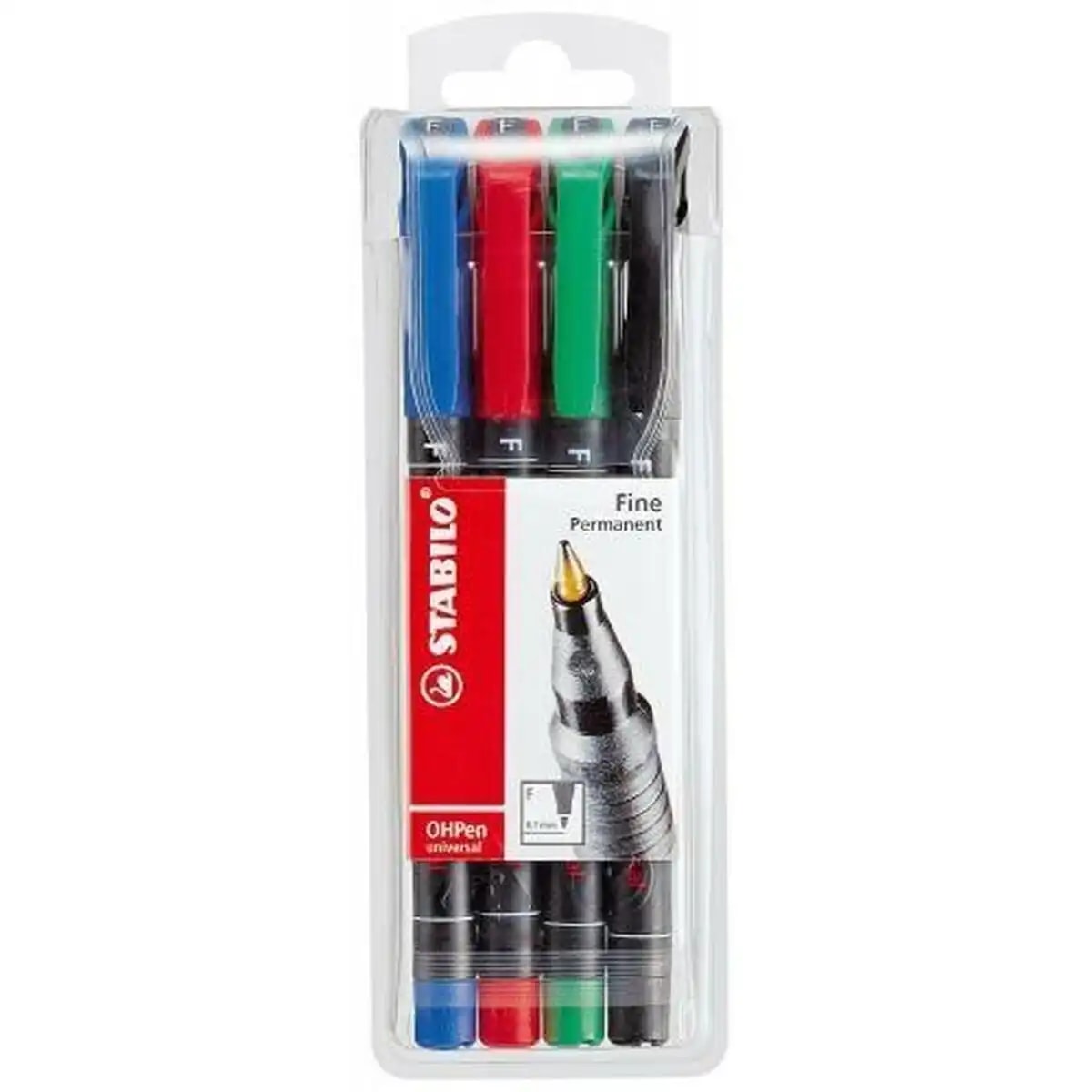 Trajni marker stabilo 4 kom