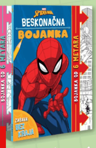 Beskonačna bojanka 3+3m za bojenje
