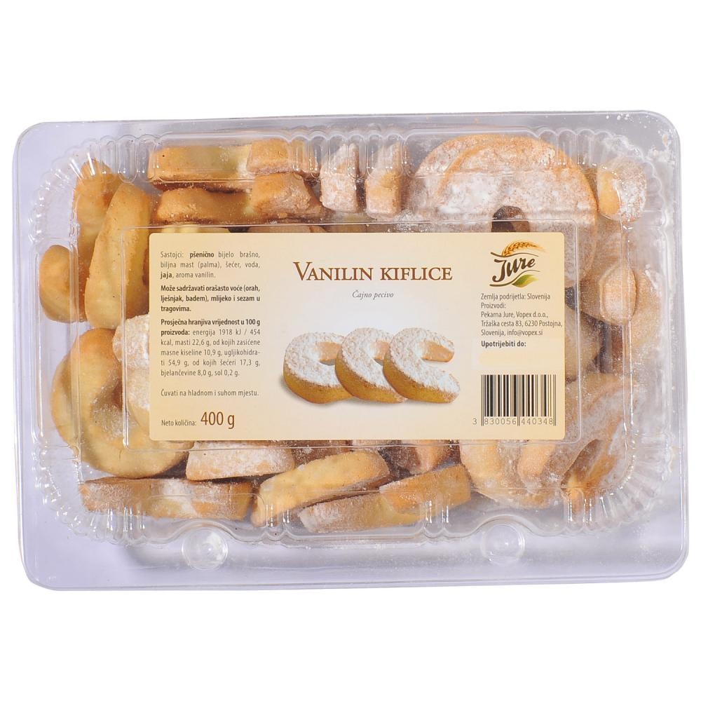 Vanilin kiflice 400 g