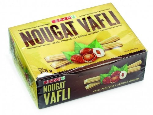 Vafli nougat 250 g