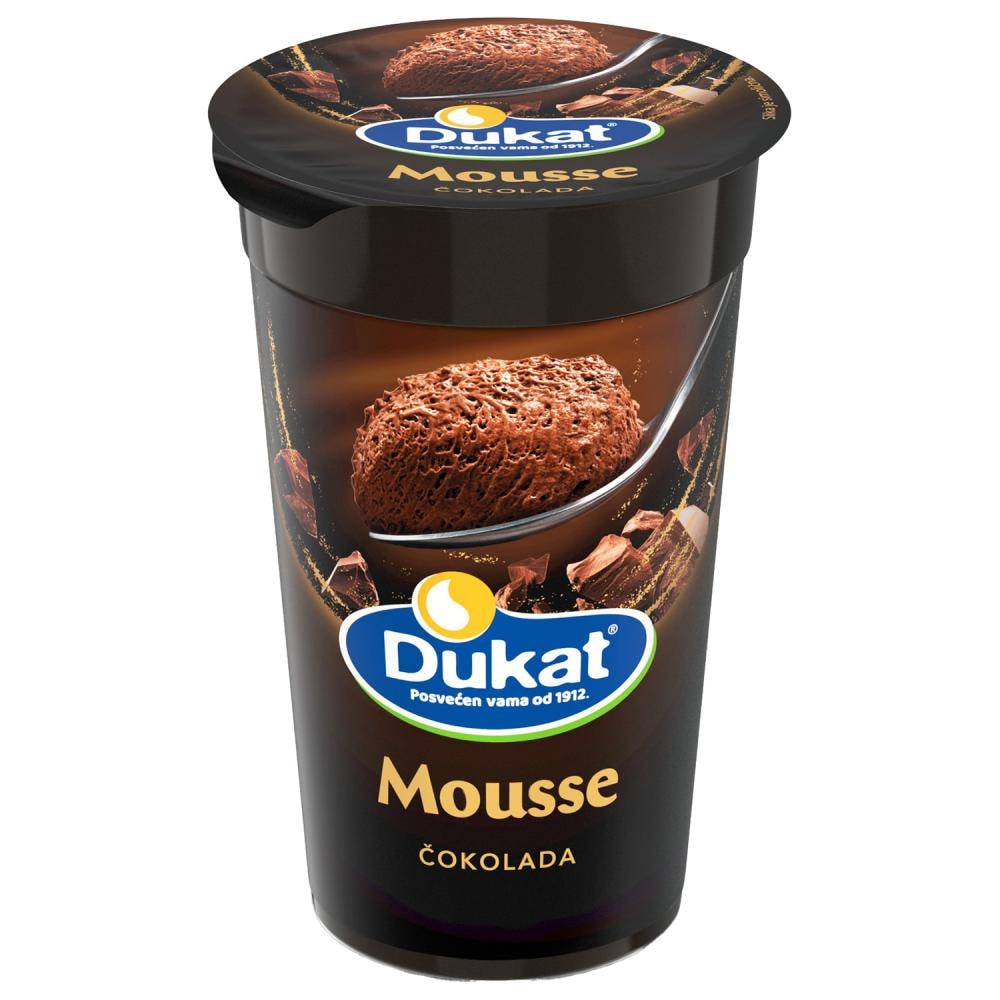 Mousse čokoladni desert 100 g Dukat