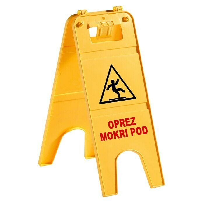 Ploča pozor - mokar pod