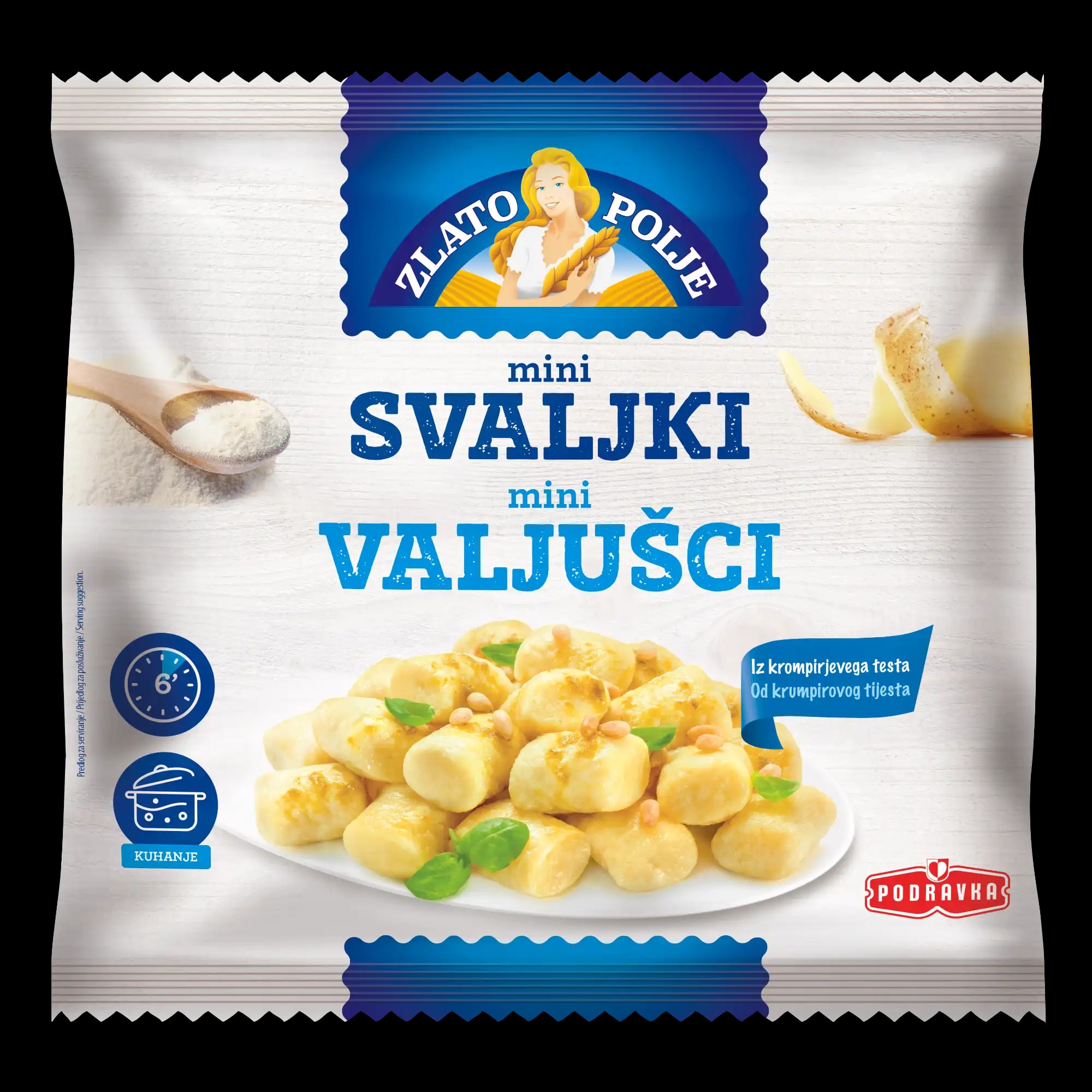 Valjušci zlato polje 1 kg