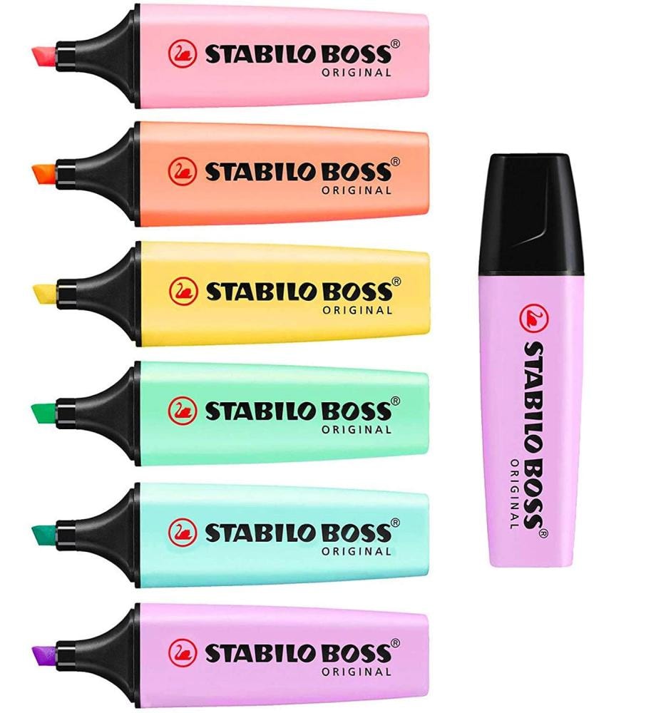 Boss original pastel highlighters