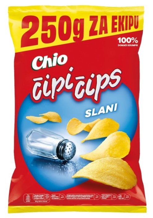 Čips 250 g