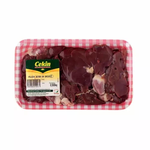 Cekin pileća jetra 500 g