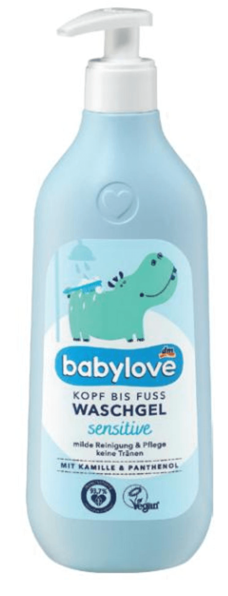 Sensitive gel za kupanje od glave do pete 500 ml