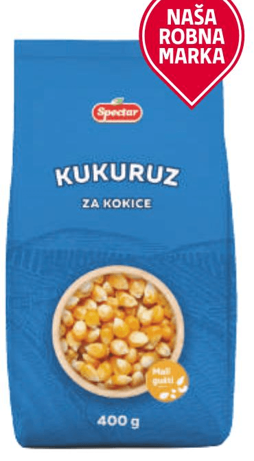 Spectar kukuruz za kokice 400 g