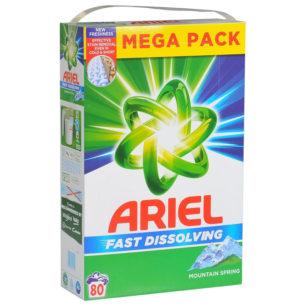 Ariel deterdžent 4,4kg=80 pranja