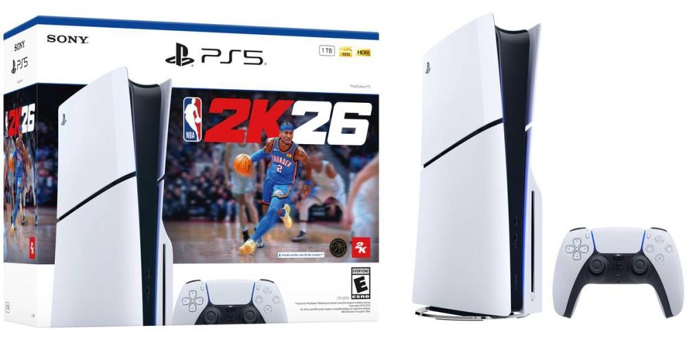 Playstation 5 slim digital edition d chassis + nba 2k26 ps5 vch 1 kom