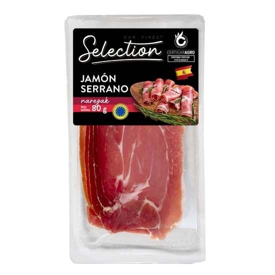 Jamon serrano bodega 80 g