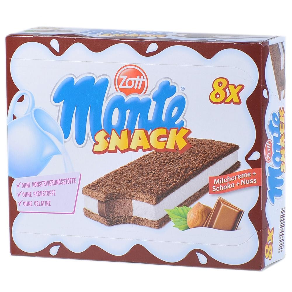 Snack desert 8x29g Zott
