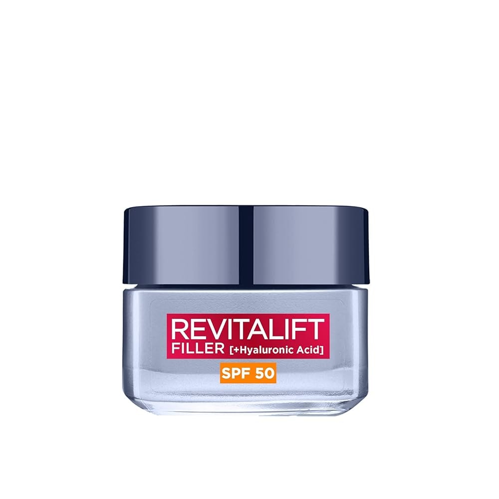 Revitalift filler deep replumping anti-ageing cream spf 50