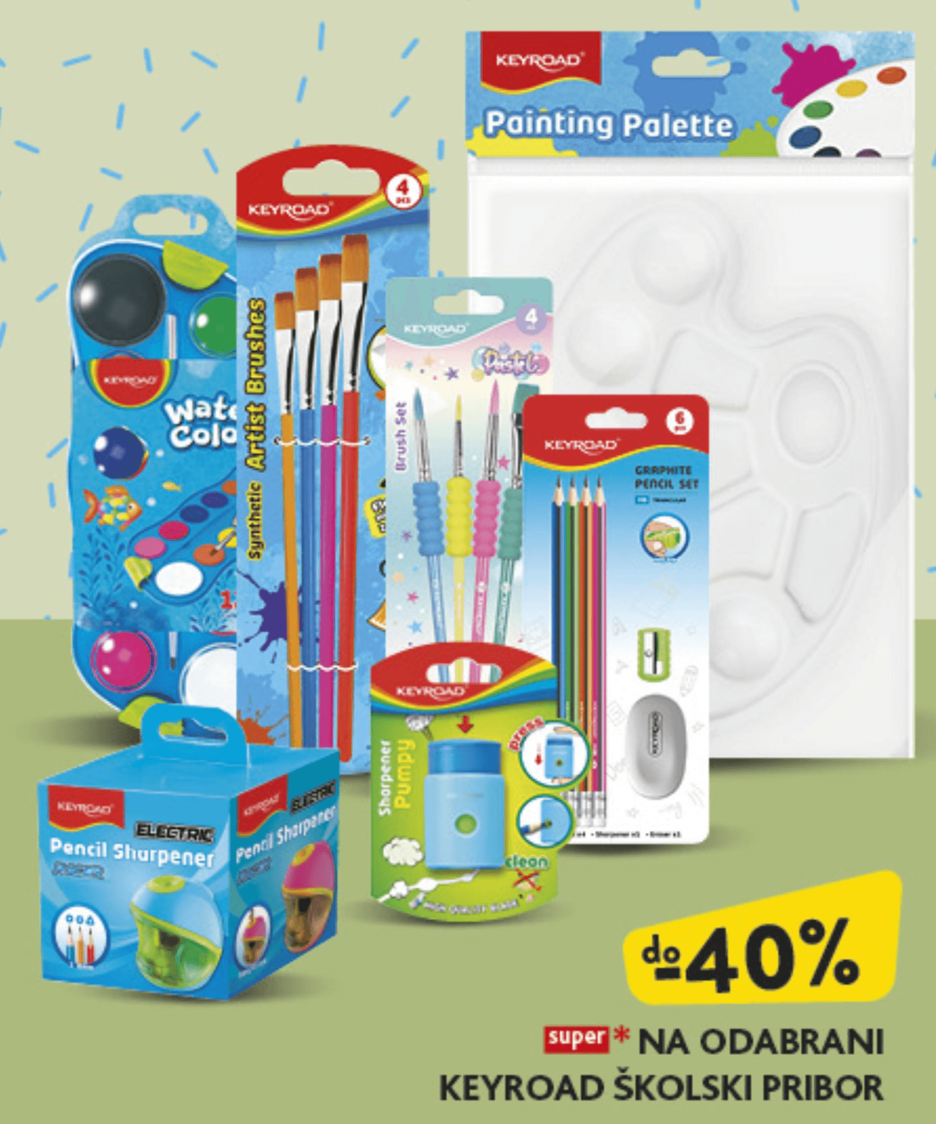 Synthetic artist brushes