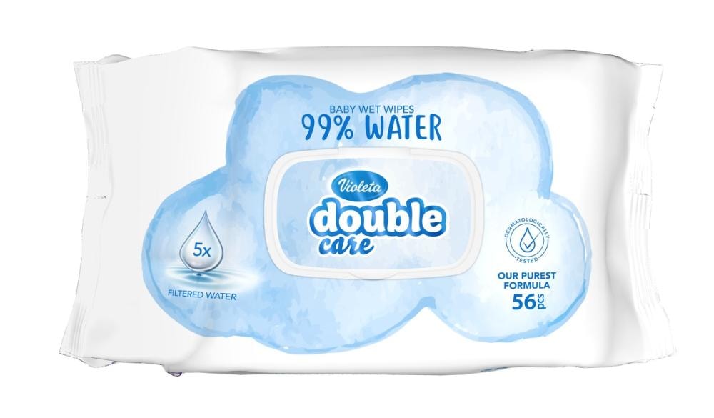 Maramice vlažne baby 56 kom