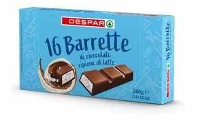 Čokoladni prutići 16 barrette 200 g