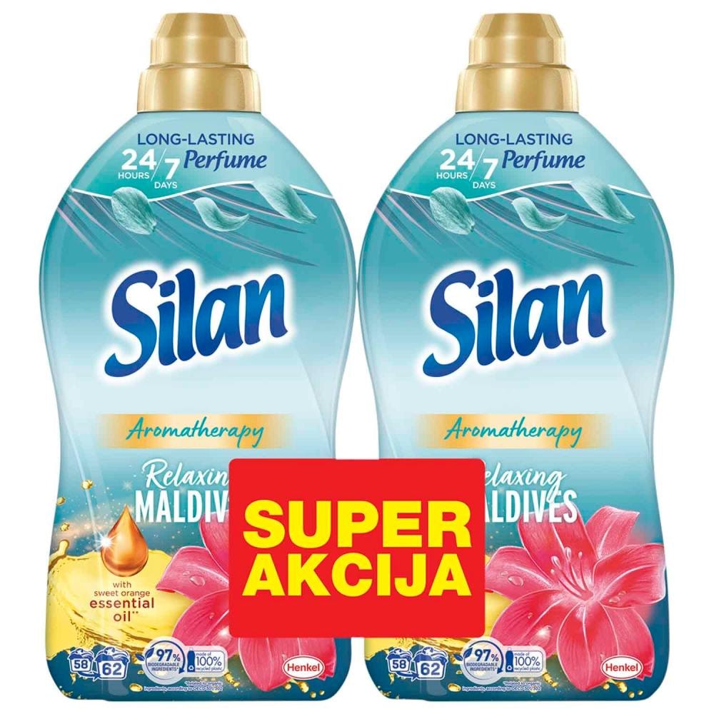 Omekšivač za rublje 2x1,364L, 2x1,672L