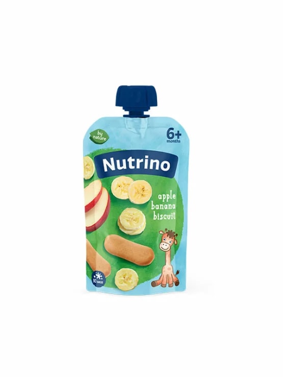 Junior jabuka i banana s keksom 100g