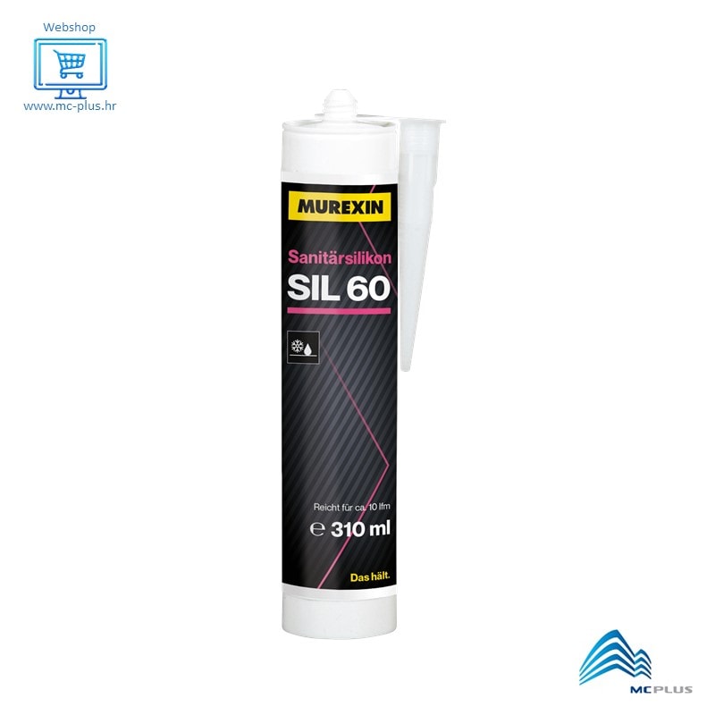 Sanitarni silikon sil 60 310 ml