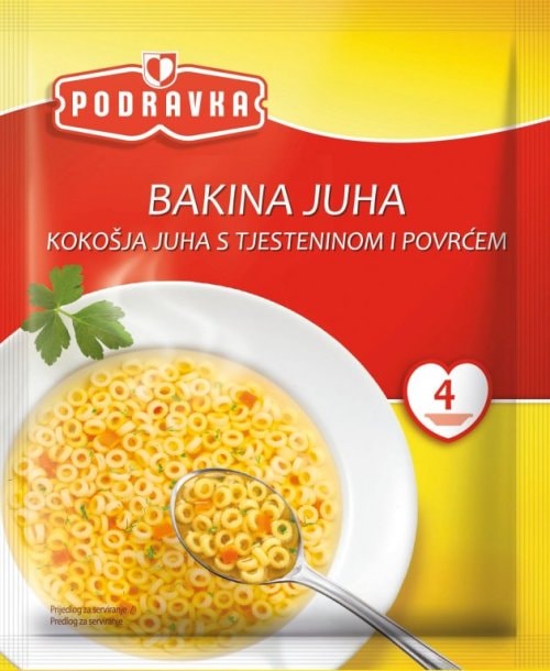 Juhe i kocke za juhu