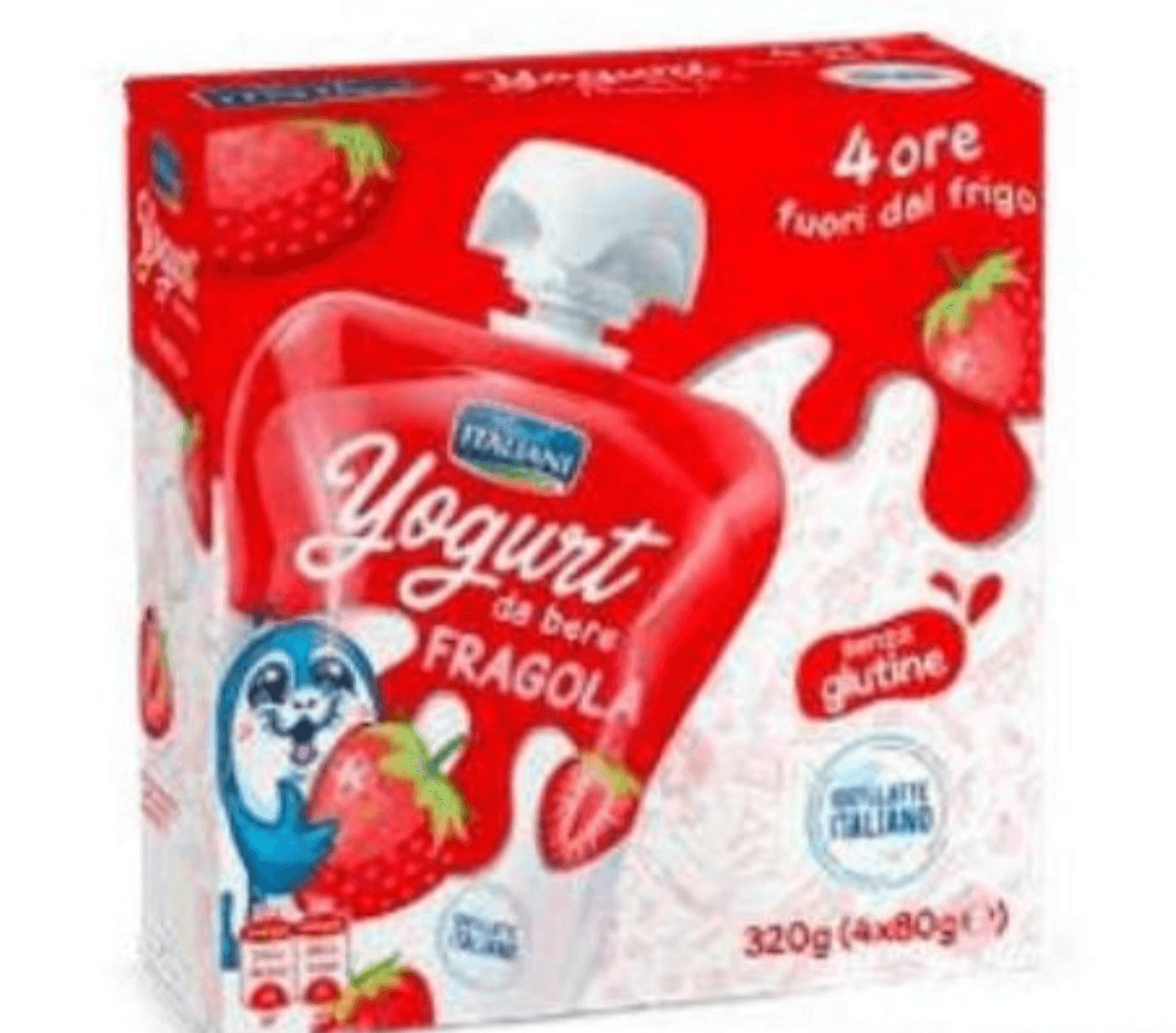 Jogurt to go jagoda 4 x 80 g