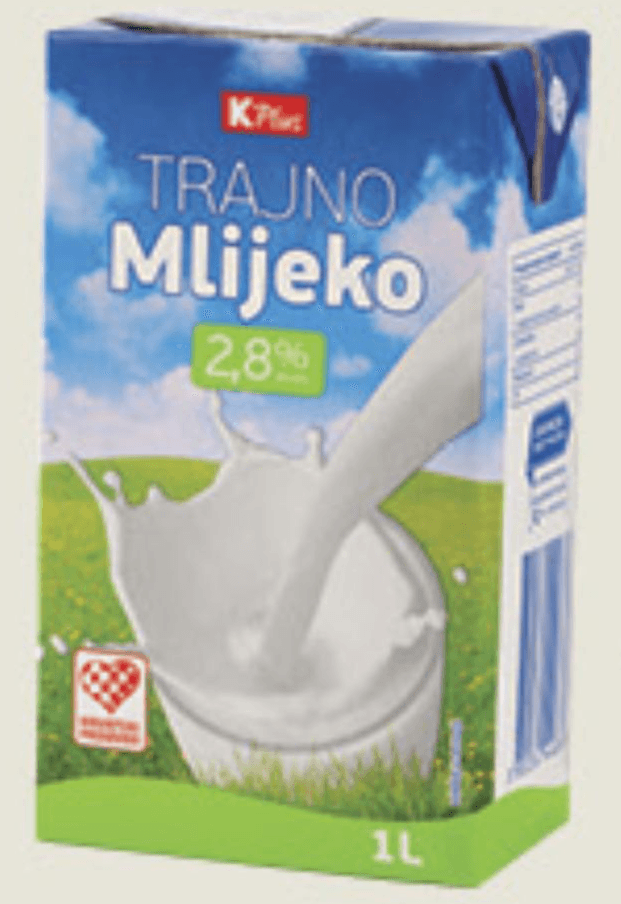Trajno mlijeko 1l