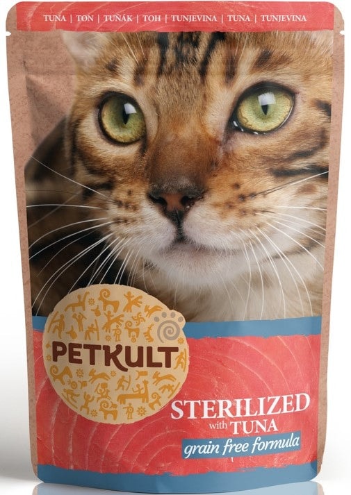 Petkult mokra hrana za mačke 100g