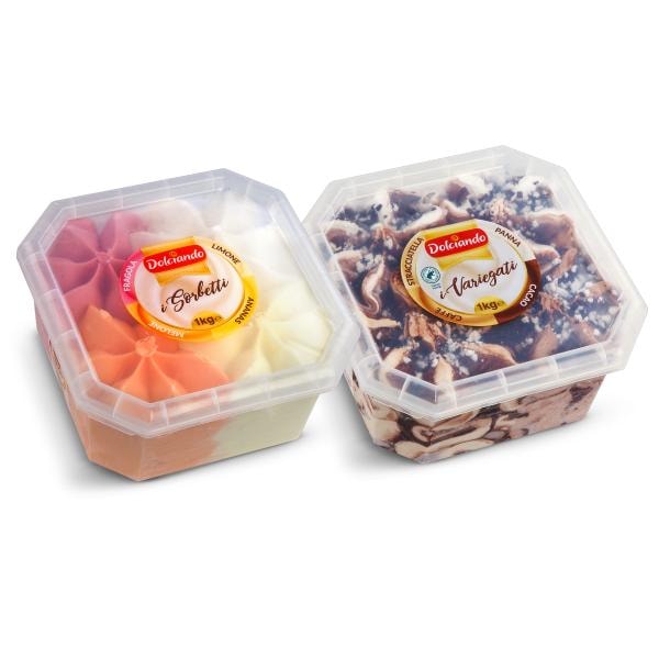 Sladoled 4 okusa više vrsta 1 kg