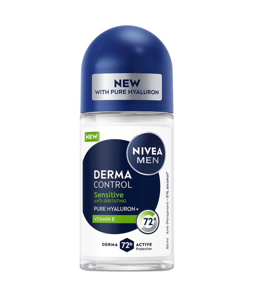Derma control deo roll-on sensitive 50 ml NIVEA
