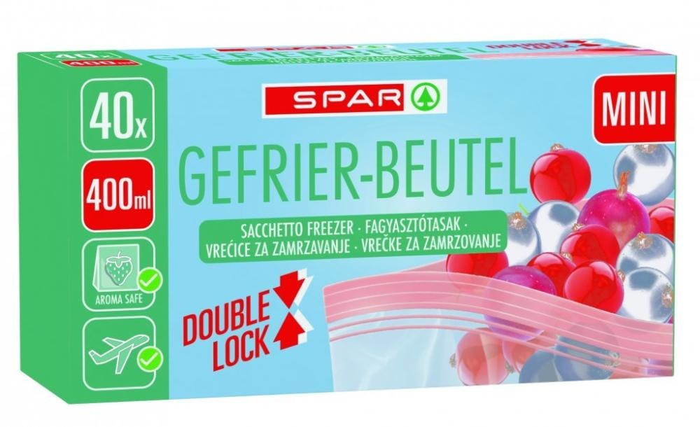 Spar vrećice za zamrzavanje