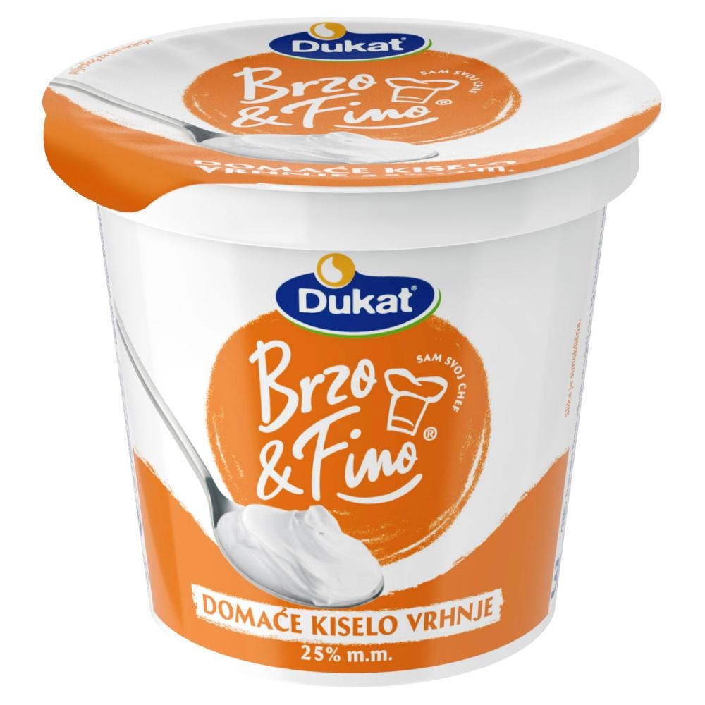 Kiselo vrhnje 300 g Dukat