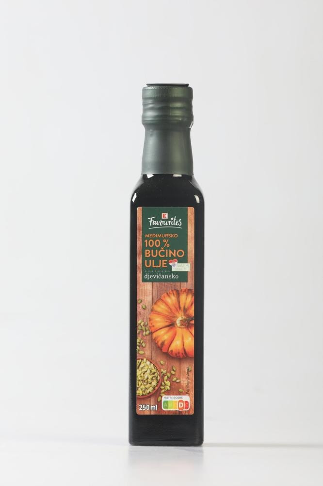 Bučino ulje 250 ml