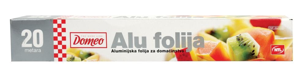 Aluminijska folija 20 m, 1 kom