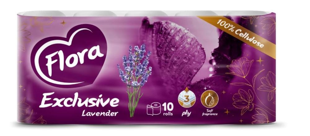 Toaletni papir flora exclusive 10/1