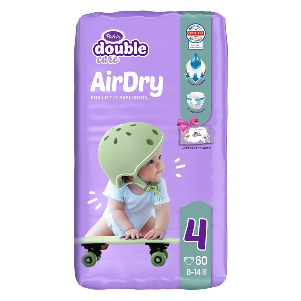 Airdry dječje pelene 60 kom