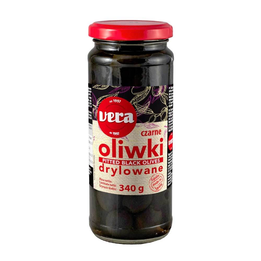 Masline crne otkoštene 860ml